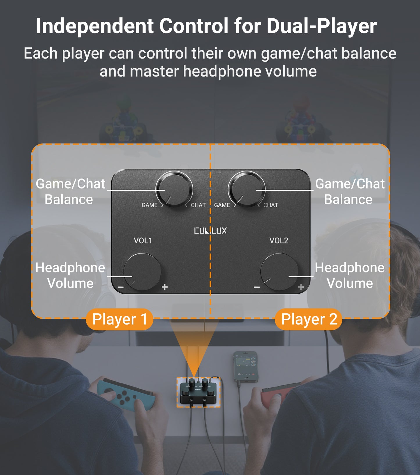 Game Audio & Chat Mixer