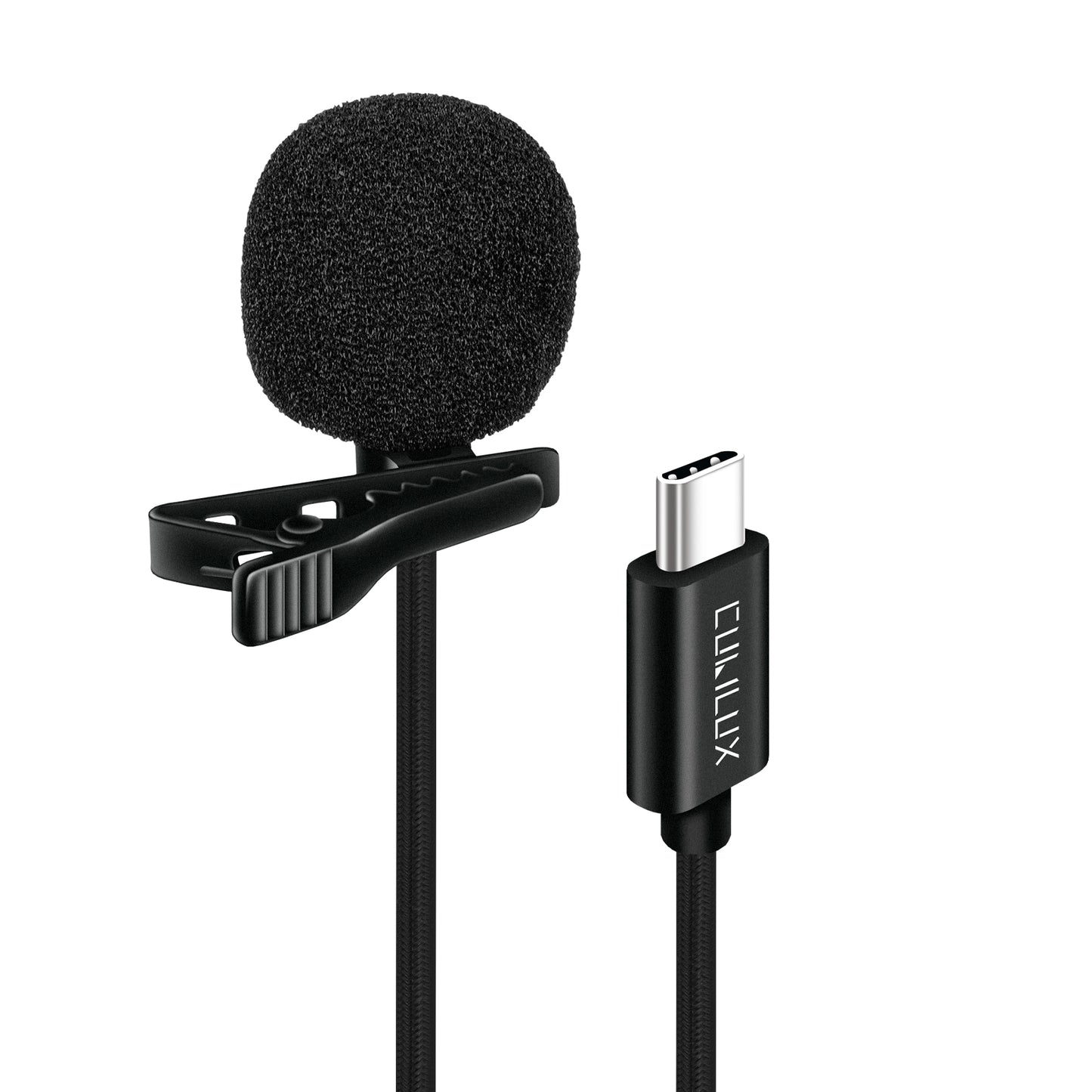 USB C Unidirectional Lavalier Microphone,MLC-10