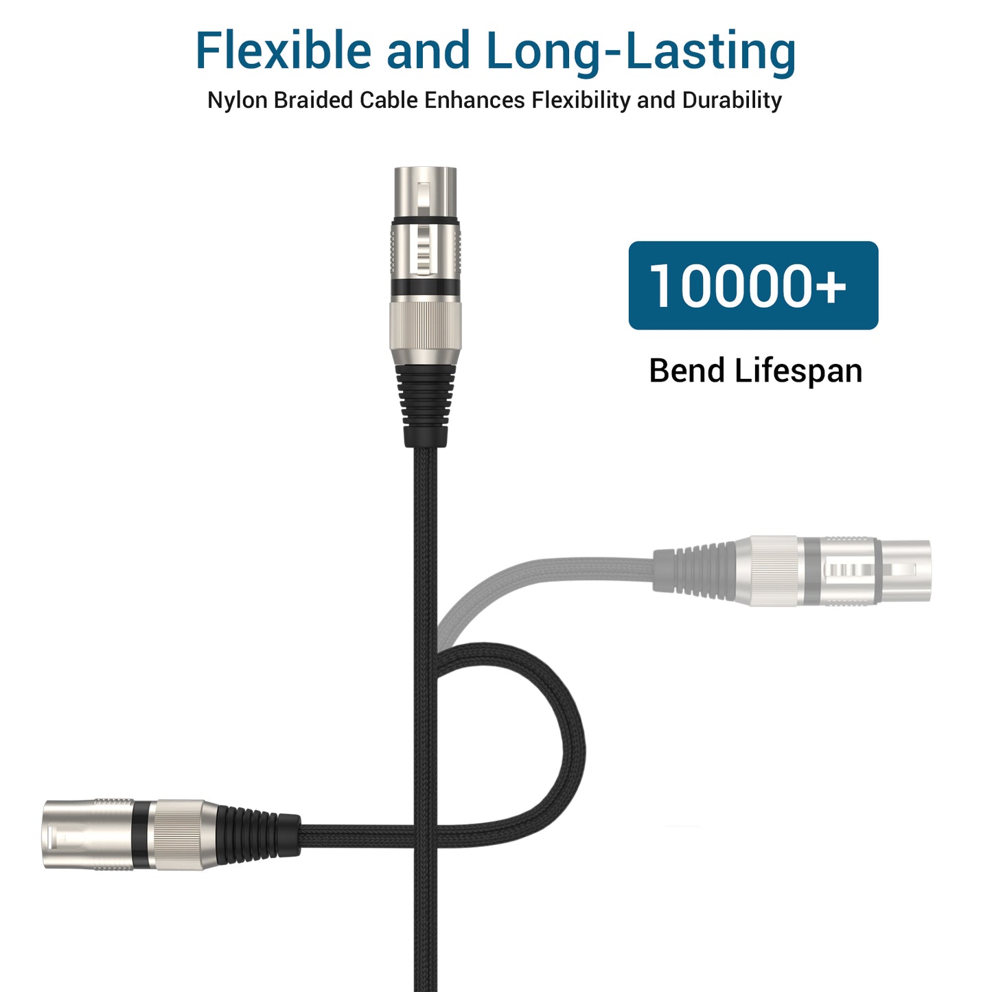 XLR Female to Male Cable