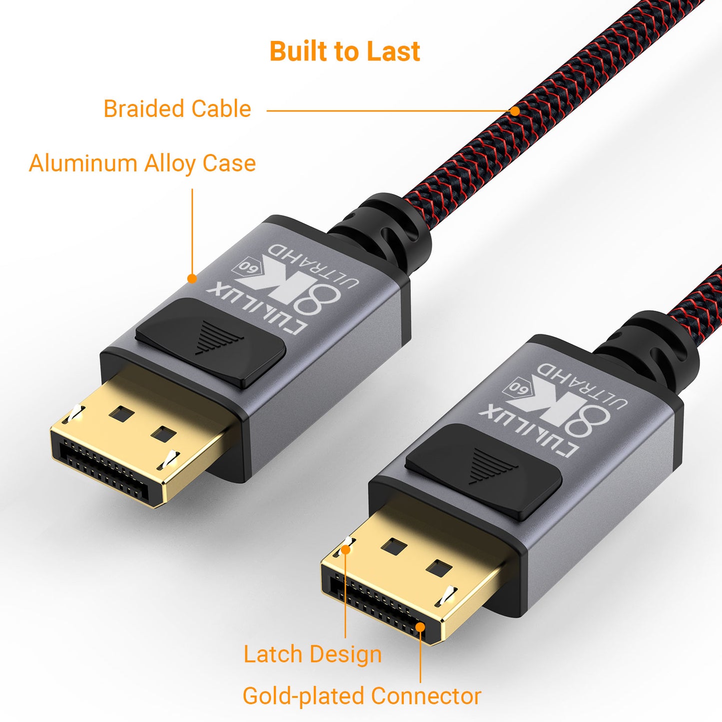 8K DP to DP Cable