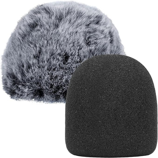 Foam Cover & Furry Windscreen for Bule Yeti