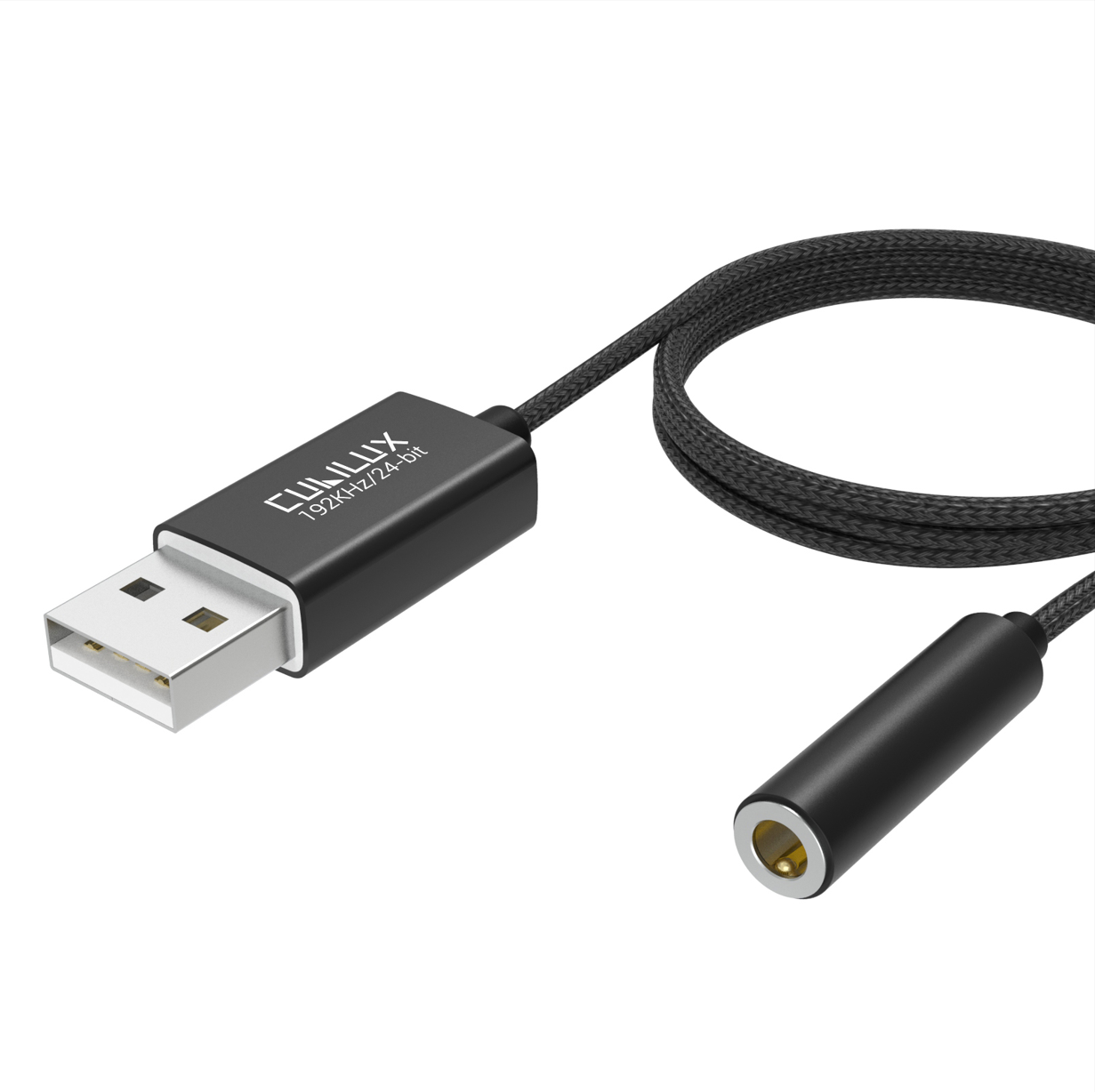 USB A to 3.5mm Jack Adapter-4 FT