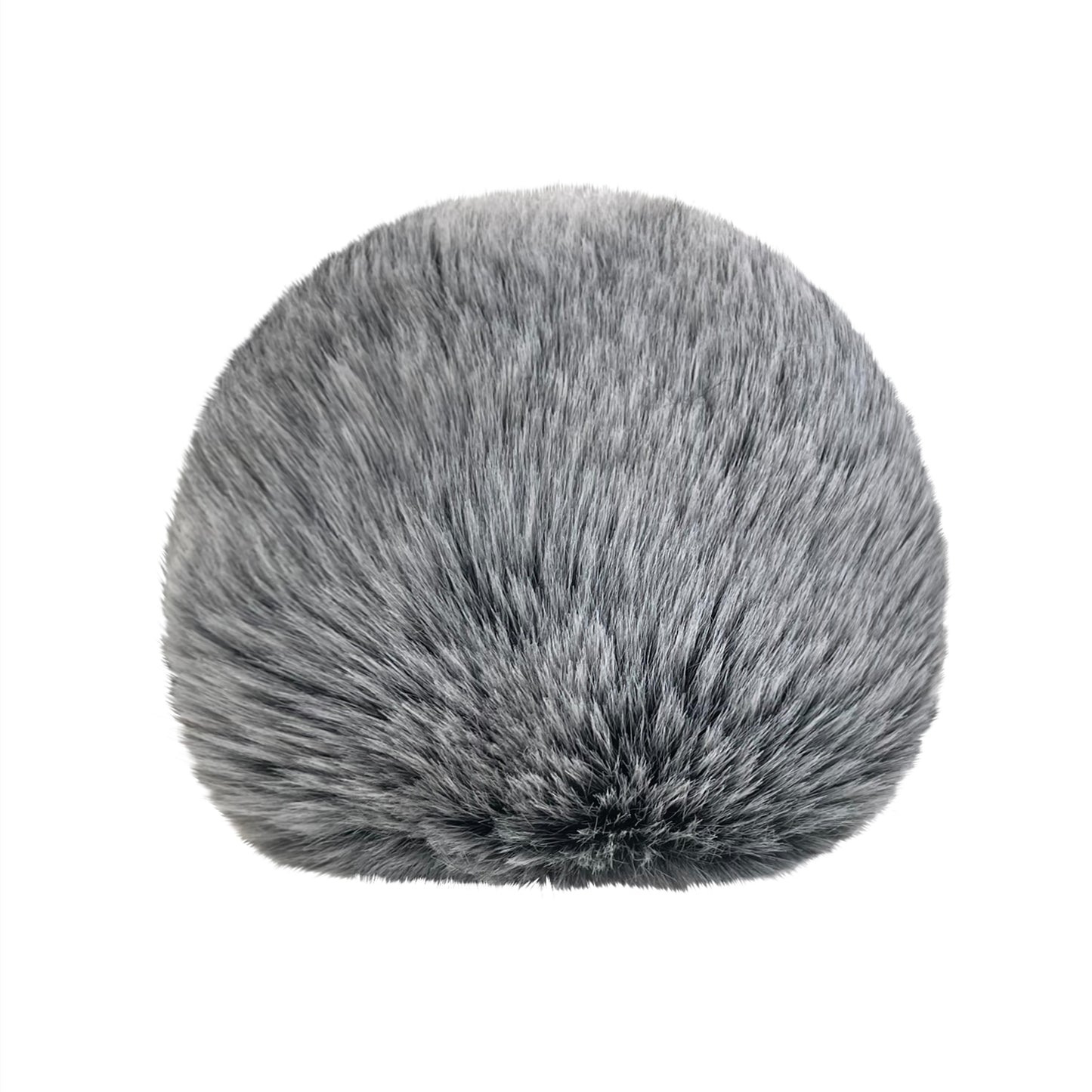 1 Pack Microphone Furry Windscreen with Elastic Loop Strap