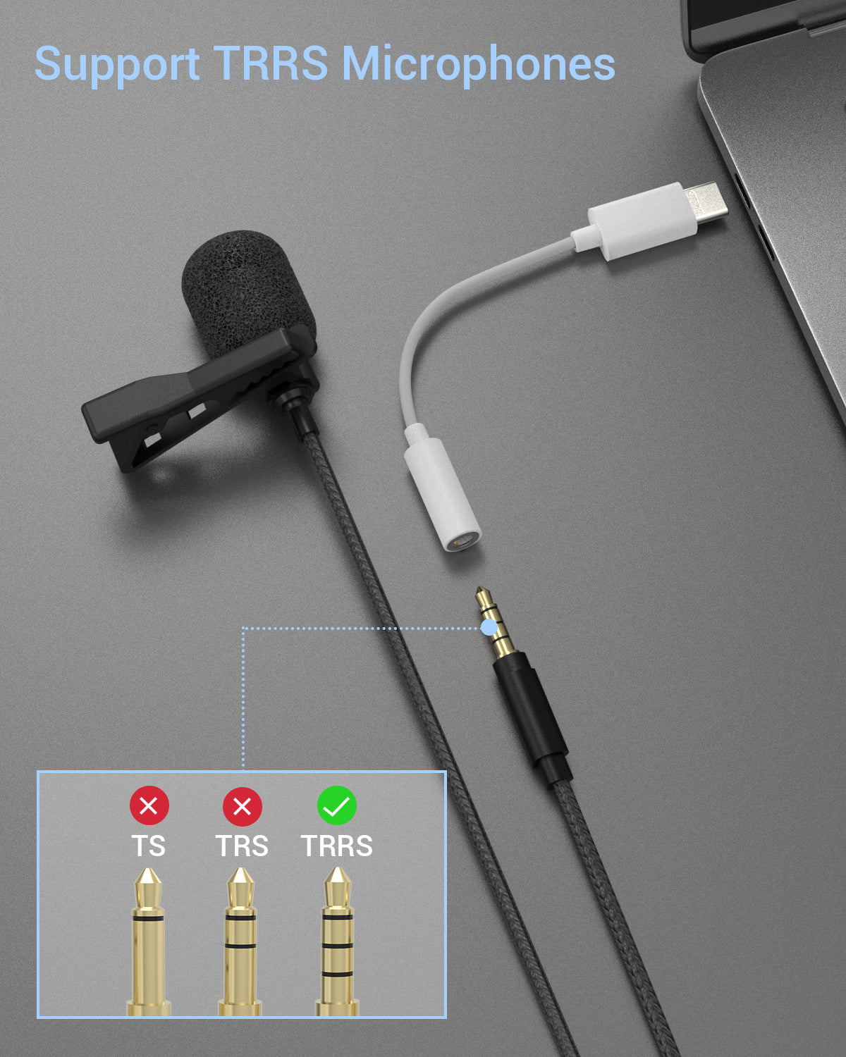 USB C Headphone Adapter-1 Pack