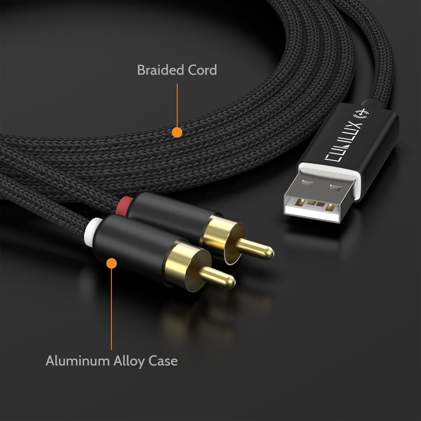 RCA to USB Line in Cable