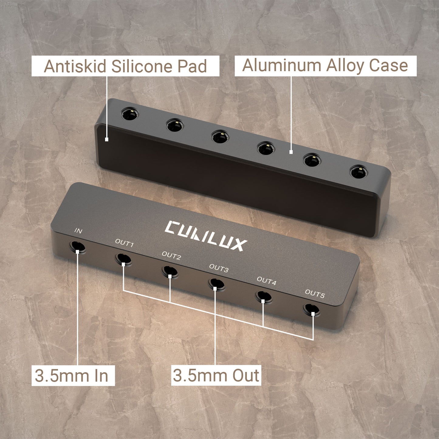 3.5mm Audio Splitter 5 way
