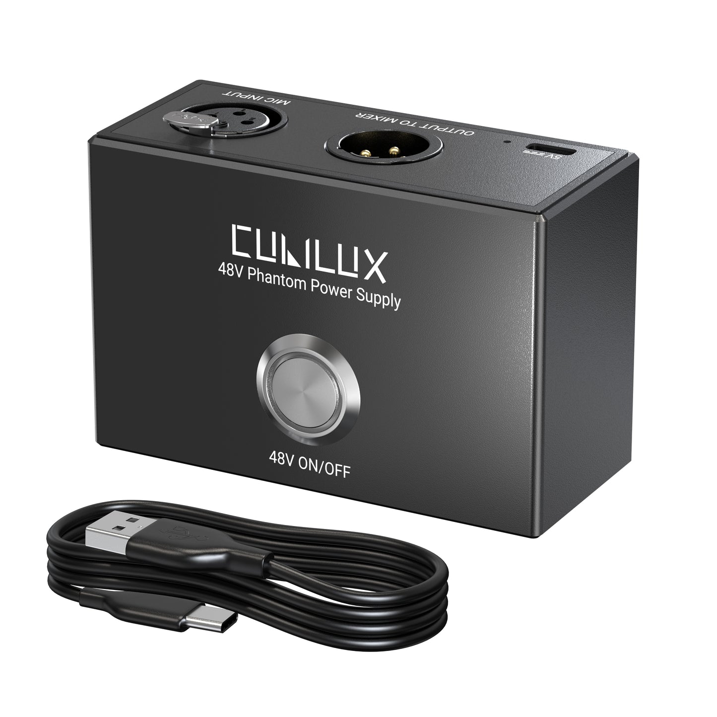 MPX-1 USB C 48V Phantom Power Supply