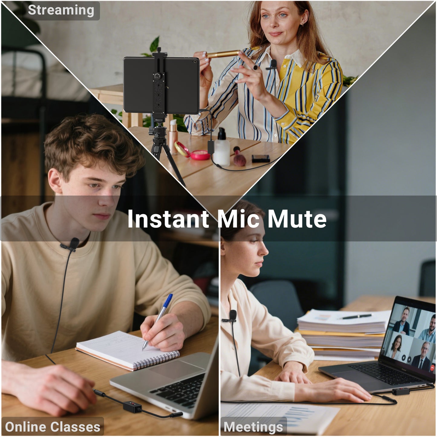 3.5mm Microphone Mute Switch Adapter