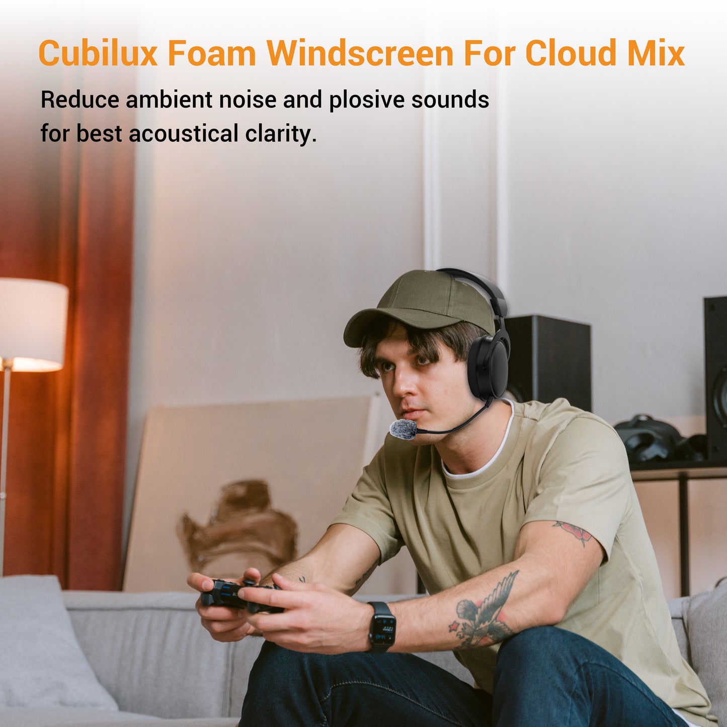 Foam Windscreen for Cloud Mix Boom Mic