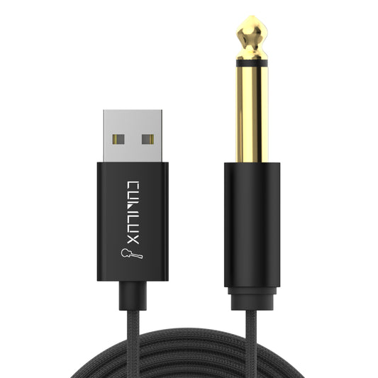 USB A to 6.35mm  Guitar Cable