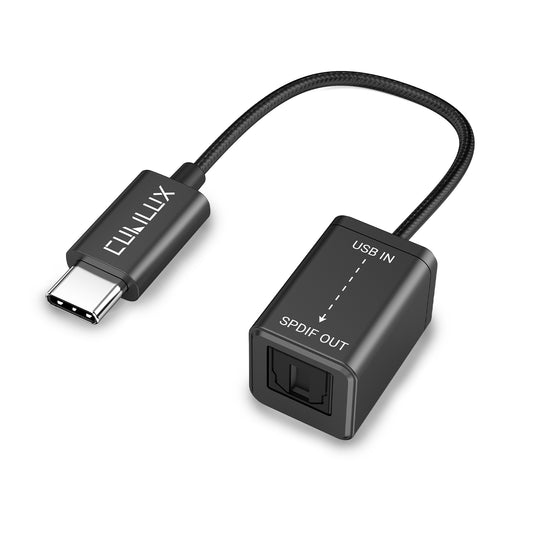 USB C to SPDIF Optical Audio Converter