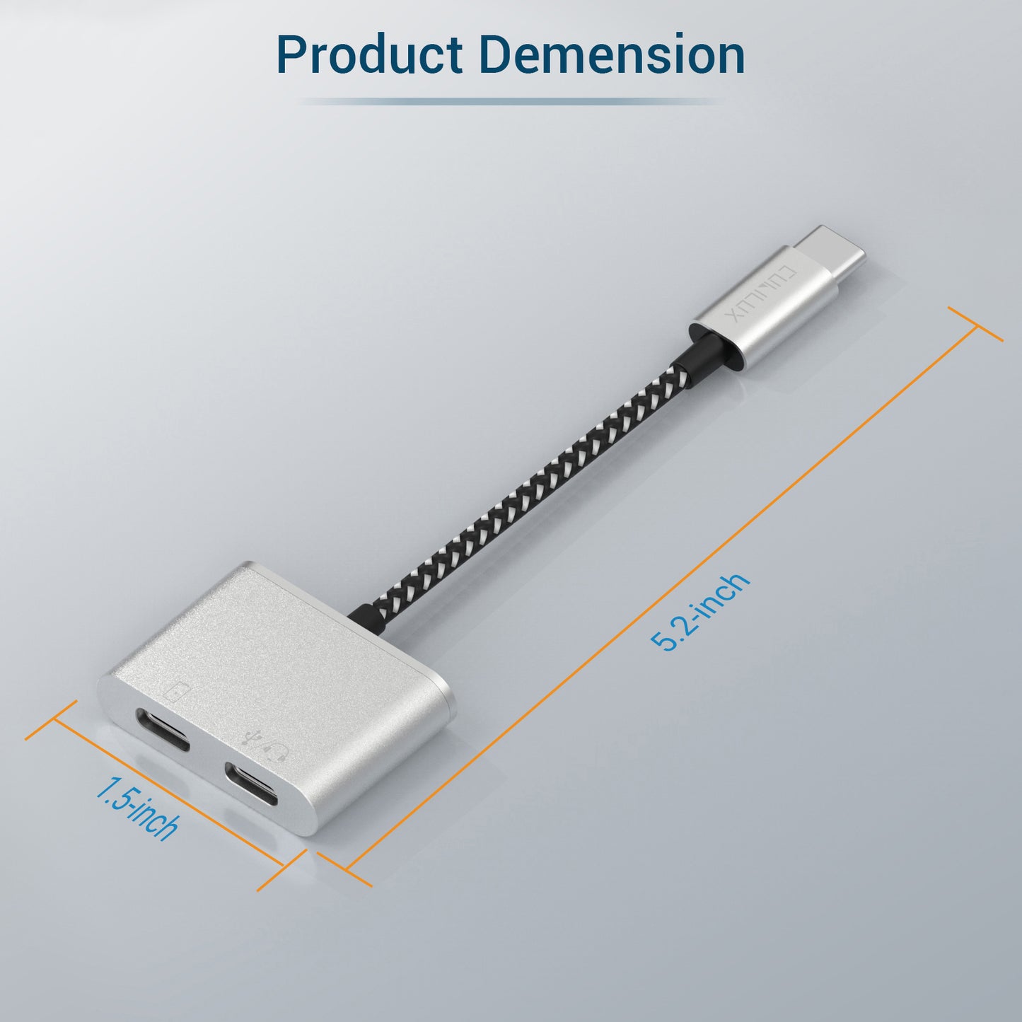 USB C to Dual USB C Splitter