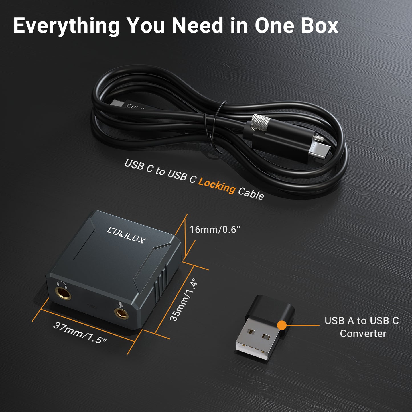 HC-4 384KHz/32-bit HiFi USB to 4.4mm Balanced Headphone Adapter