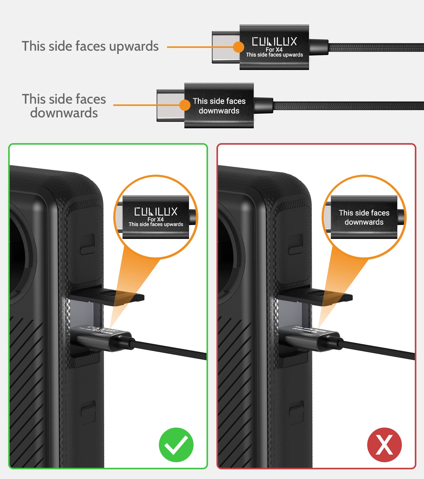 Lavalier Microphone for Insta 360 X4