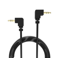 Coiled 3.5mm Audio Cable Male to Male