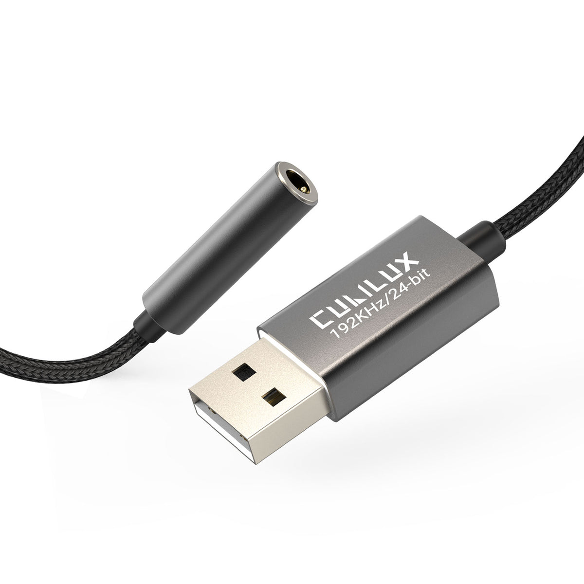 USB A to 3.5mm Jack Adapter – Cubilux