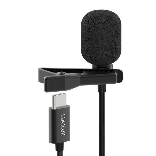 USB C Unidirectional Lavalier Microphone