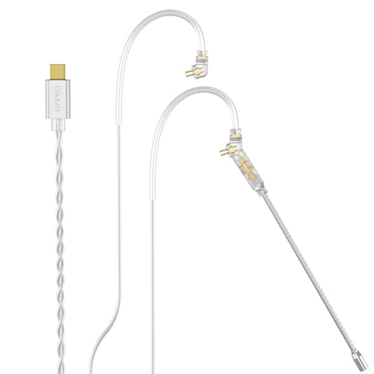 Type C 2-Pin 0.78mm Headphone Cable with Microphone