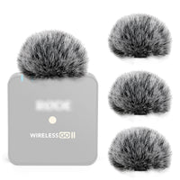 Furry Windscreen for Rode Wireless Go II 4-Pack