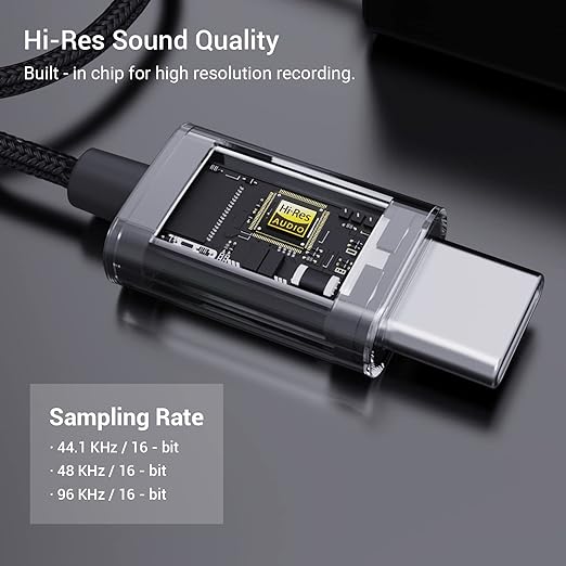 USB C SPDIF Receiver [Stereo Recording ONLY, NOT for Playing Audio]