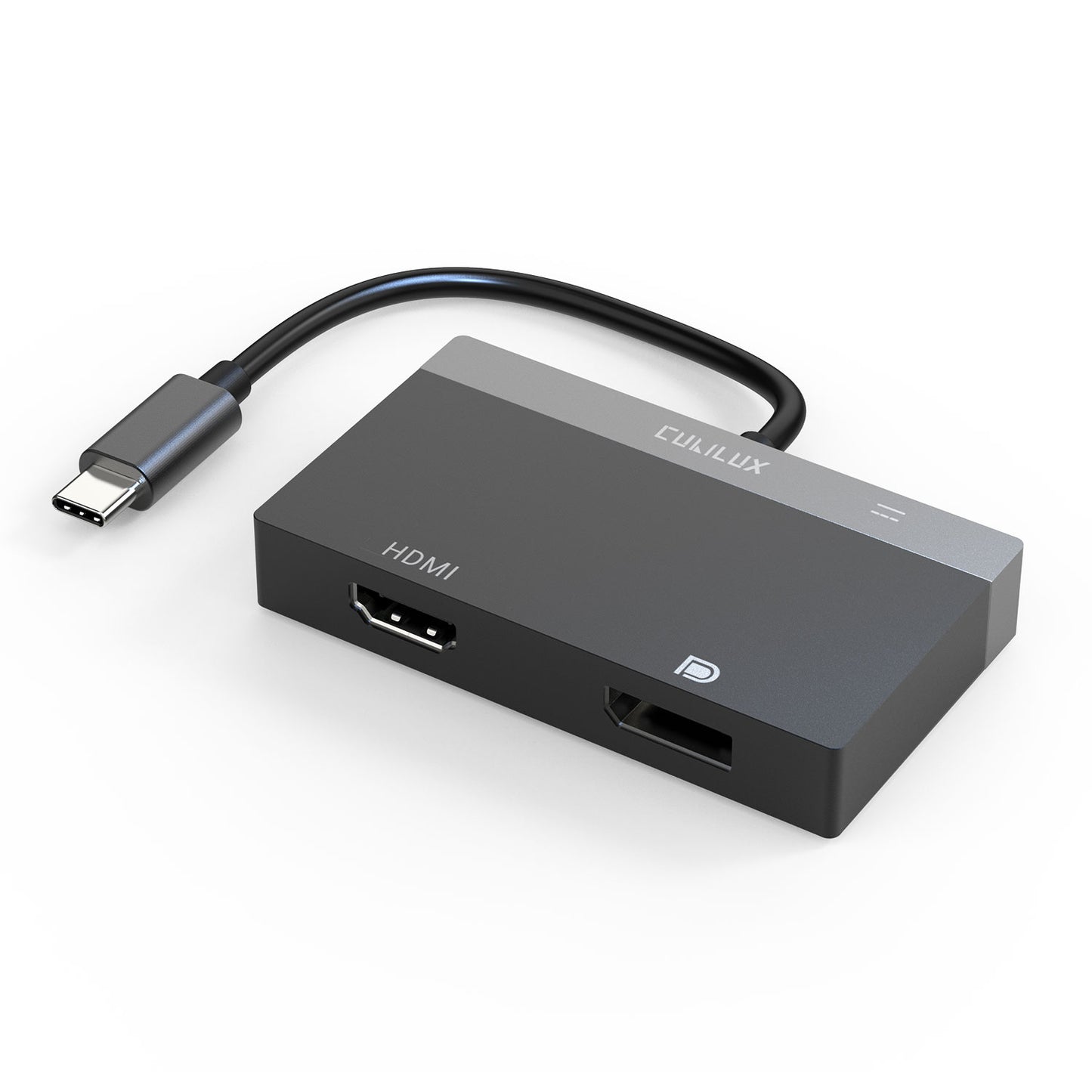 USB C to DP/HDMI Adapter with PD Charging Port