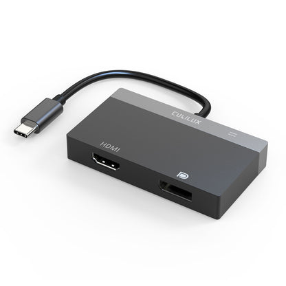 USB C to DP/HDMI Adapter with PD Charging Port
