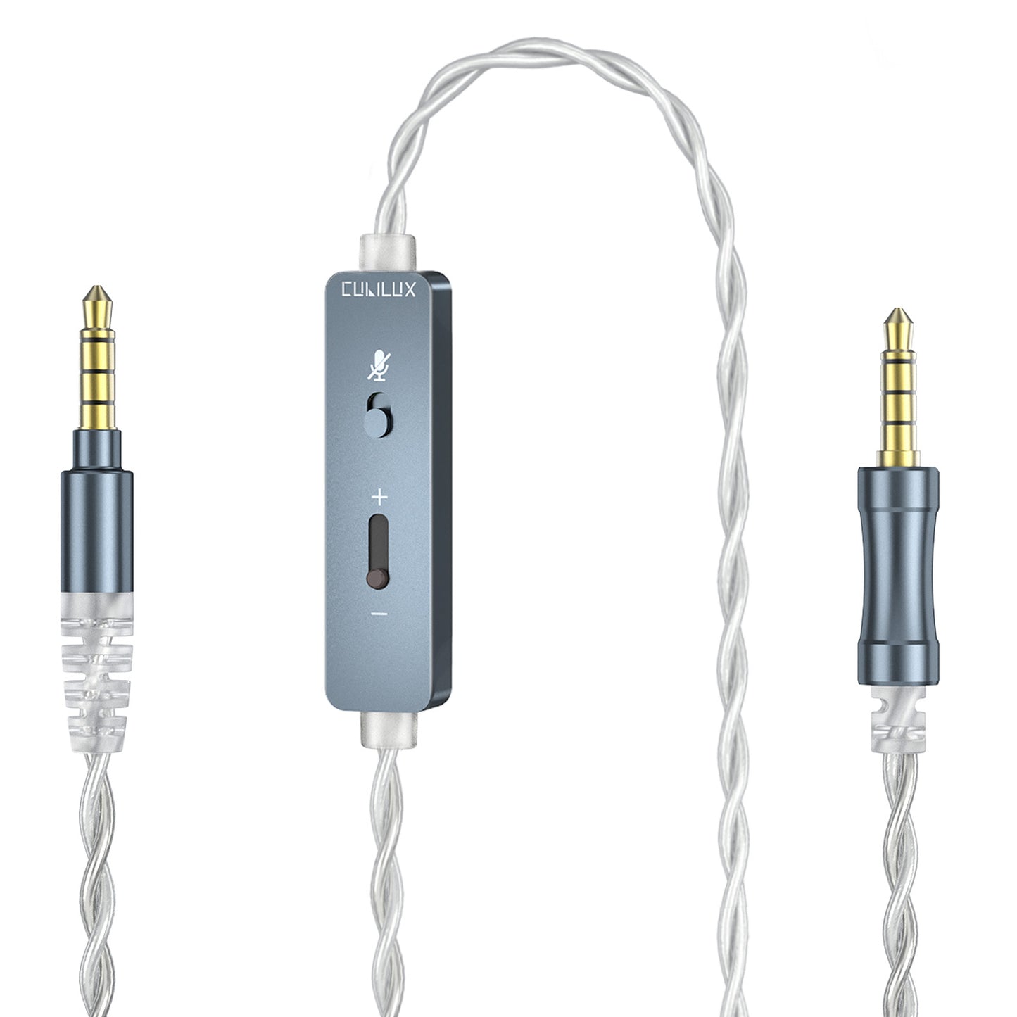 3.5mm TRRS Headset Replacement Cable with Mic Mute & Volume Control
