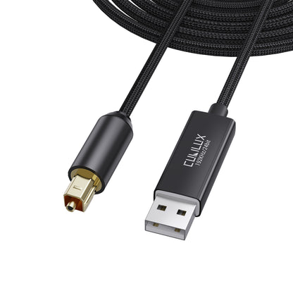USB A to TOSLINK Optical Audio Cable