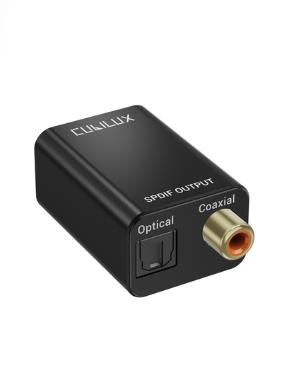 USB to Toslink & Coaxial SPDIF Adapter