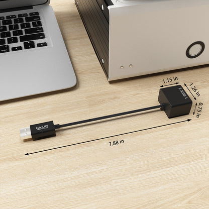 USB A to 2-Way SPDIF Optical Audio Splitter
