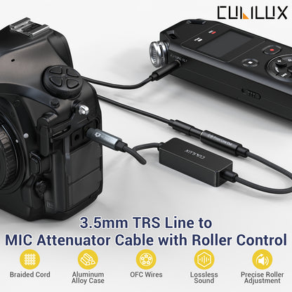 3.5mm Line to Microphone Attenuator