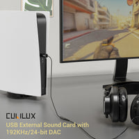 USB A to 3.5mm Jack Adapter-4FT