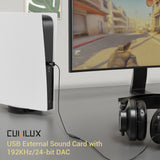 USB A to 3.5mm Jack Adapter-4FT