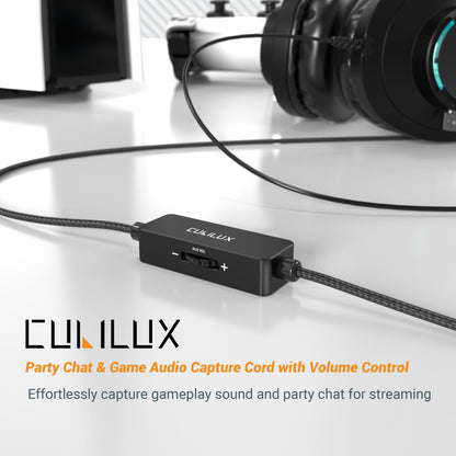 Chat Link Pro Cable with Volume Control