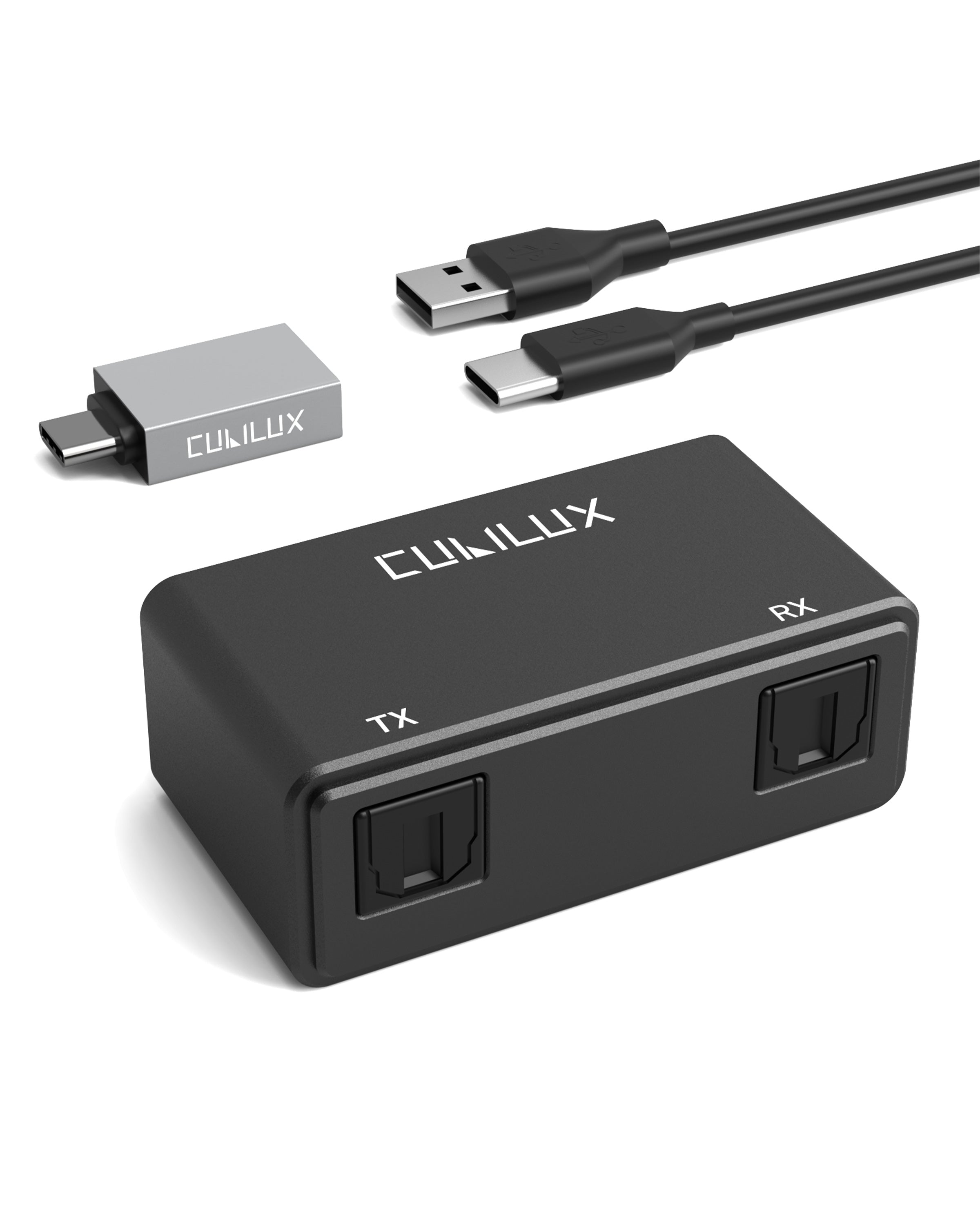 UCSTR-B3 USB A to SPDIF Input Output 2-in-1 Converter UCSTR-B3 USB A to SPDIF Input Output 2-in-1 Converter