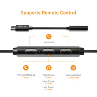 USB C Headphone Adapter with DAC-2 PACK