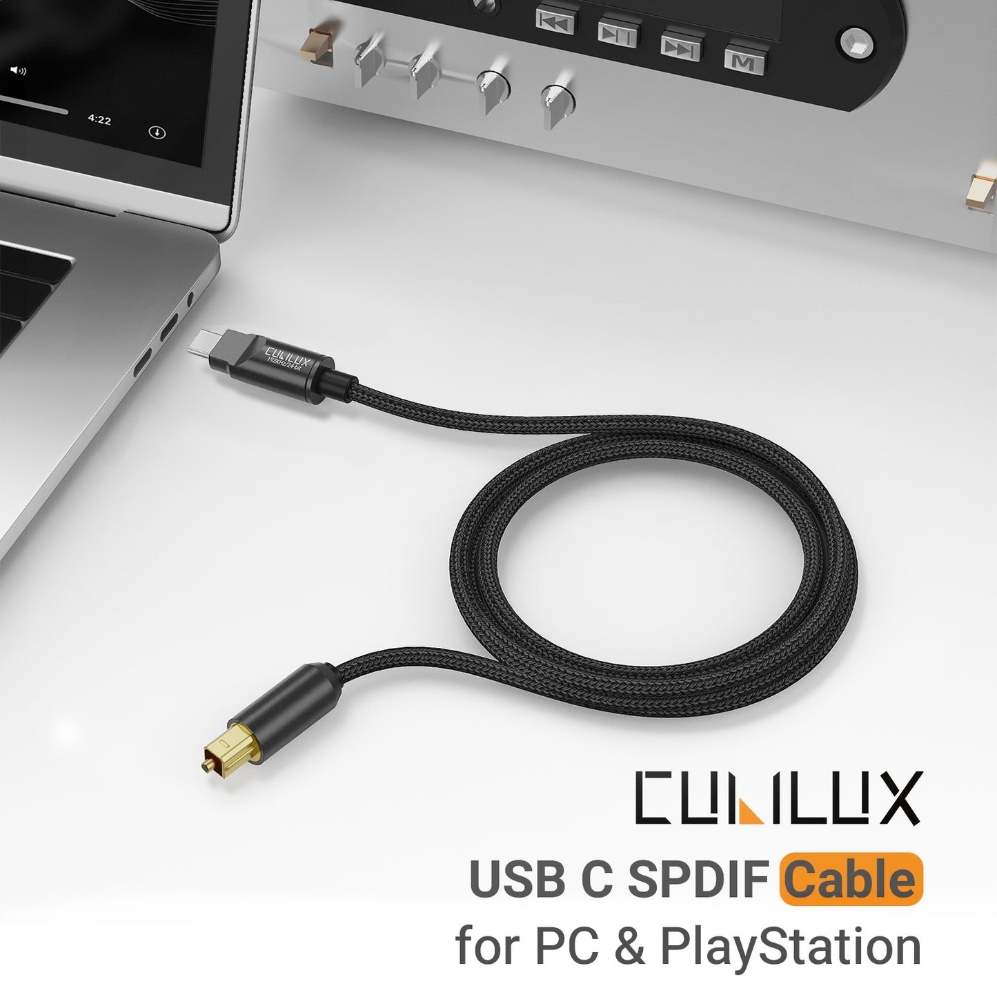 USB C to TOSLINK Optical Audio Cable