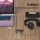 5-Channel Multi Audio Splitter