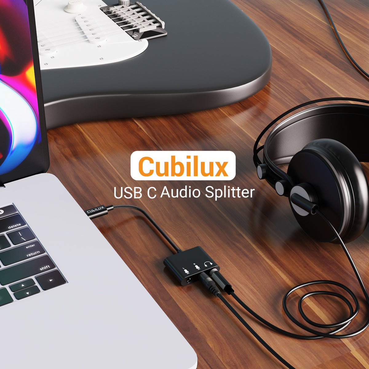 USB C To Dual 3 5mm Audio Interface Cubilux usb-c-to-dual-3-5mm-audio-interface-cubilux