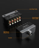 Cubilux AS-R4 4-Way Bidirectional RCA Switch