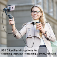Unidirectional Lavalier Condenser Microphone