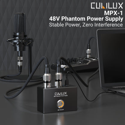 MPX-1 USB C 48V Phantom Power Supply