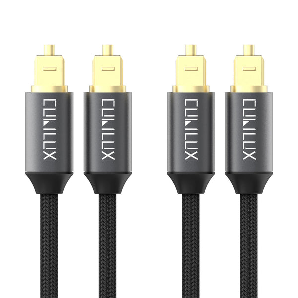 SPDIF/Toslink Optical Audio Cable 2PACK