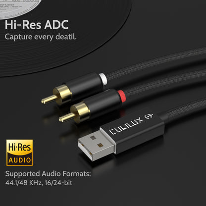 RCA to USB Line in Cable