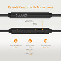 Right-Angled 3.5mm to 3.5mm Headphone Replacement Cable-GRAY，4FT