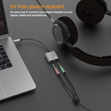 3.5mm Audio&MIC Splitter-GRAY