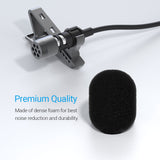 Foam Cover for Lavalier Lapel Microphone-10 PACK