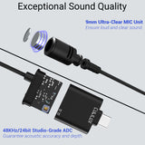 USB C ANC Lavalier Microphone