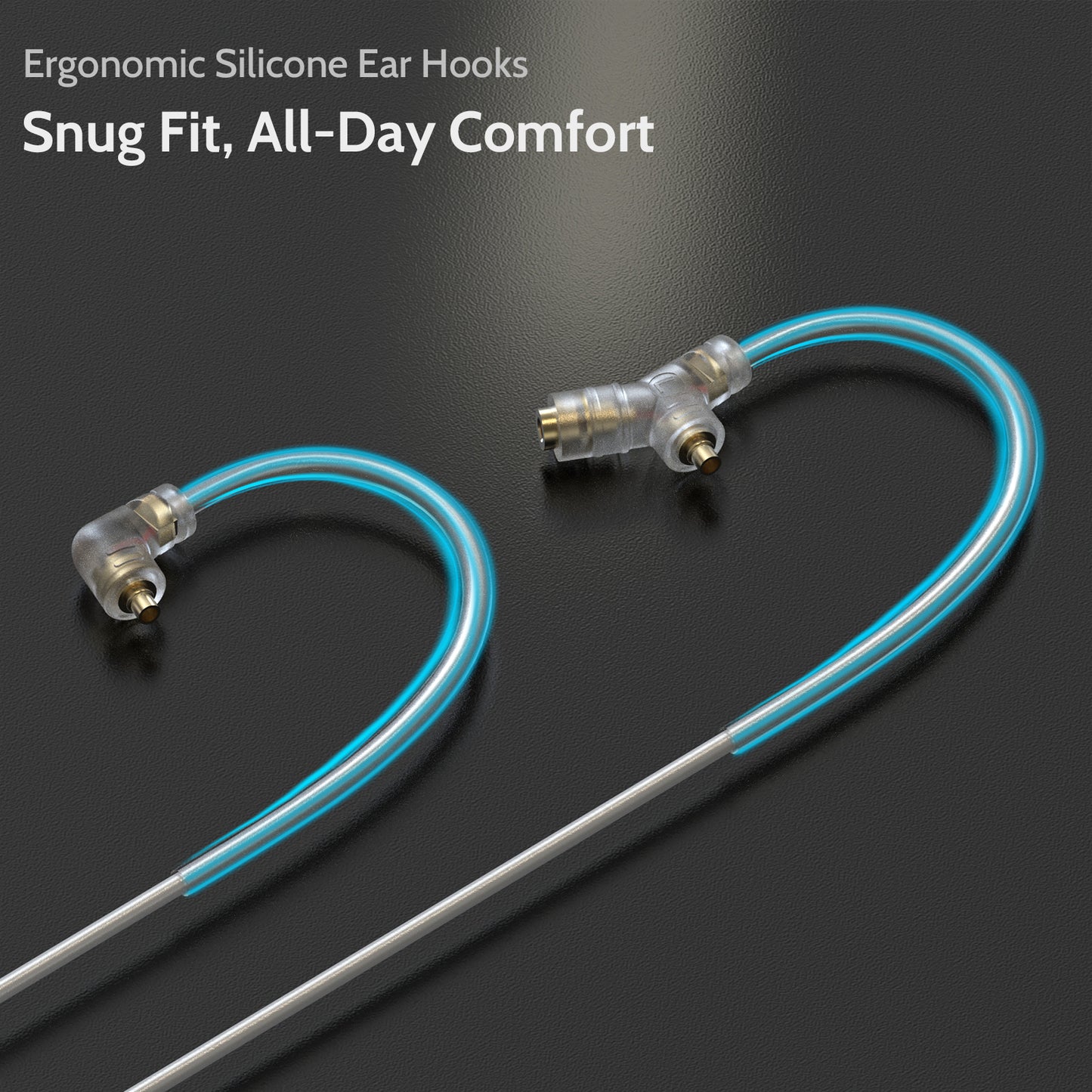 USB C MMCX Cable with Boom MIC
