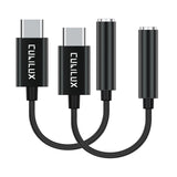 USB C Headphone Adapter with DAC-2 PACK